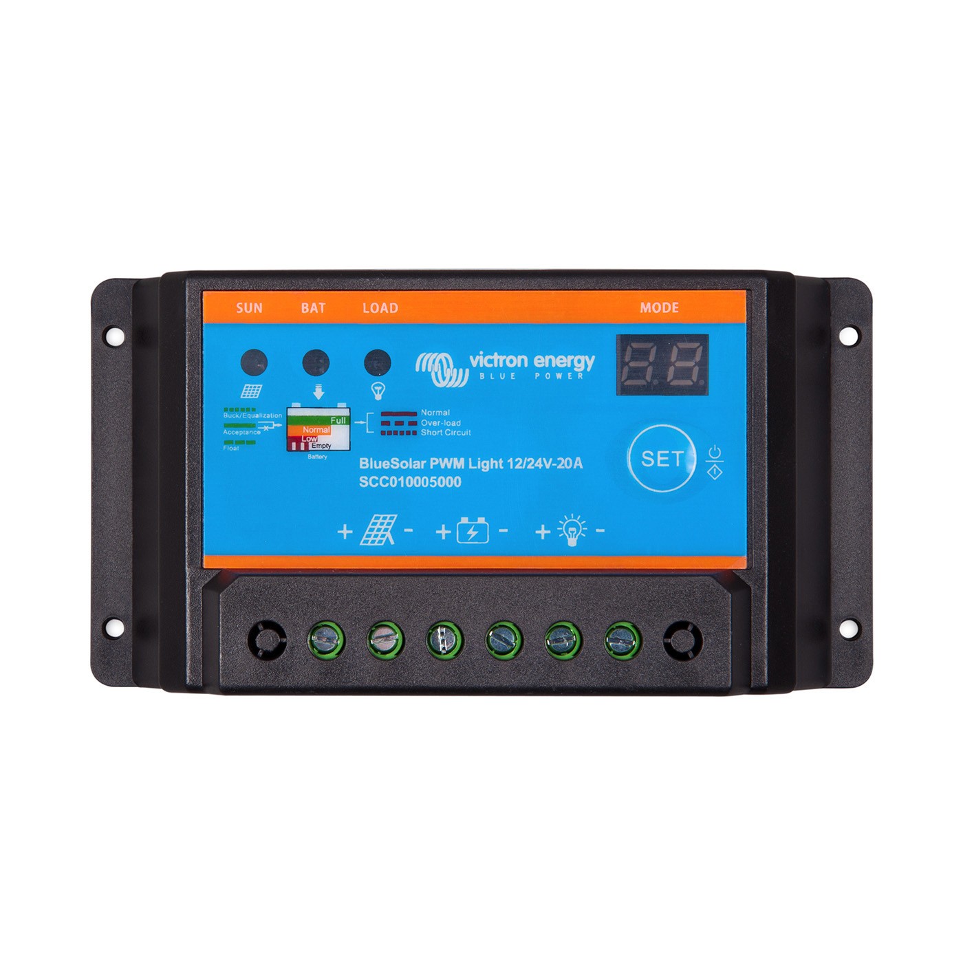 Laderegler BlueSolar PWM-Pro 12/24 V - 20 A Victron Energy
