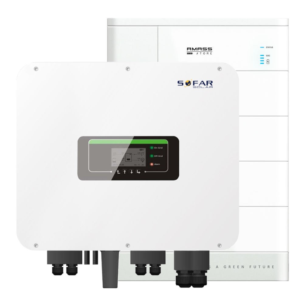 Energiespeicher Sofar AMASS 10 kWh HYD 8 kW 3F