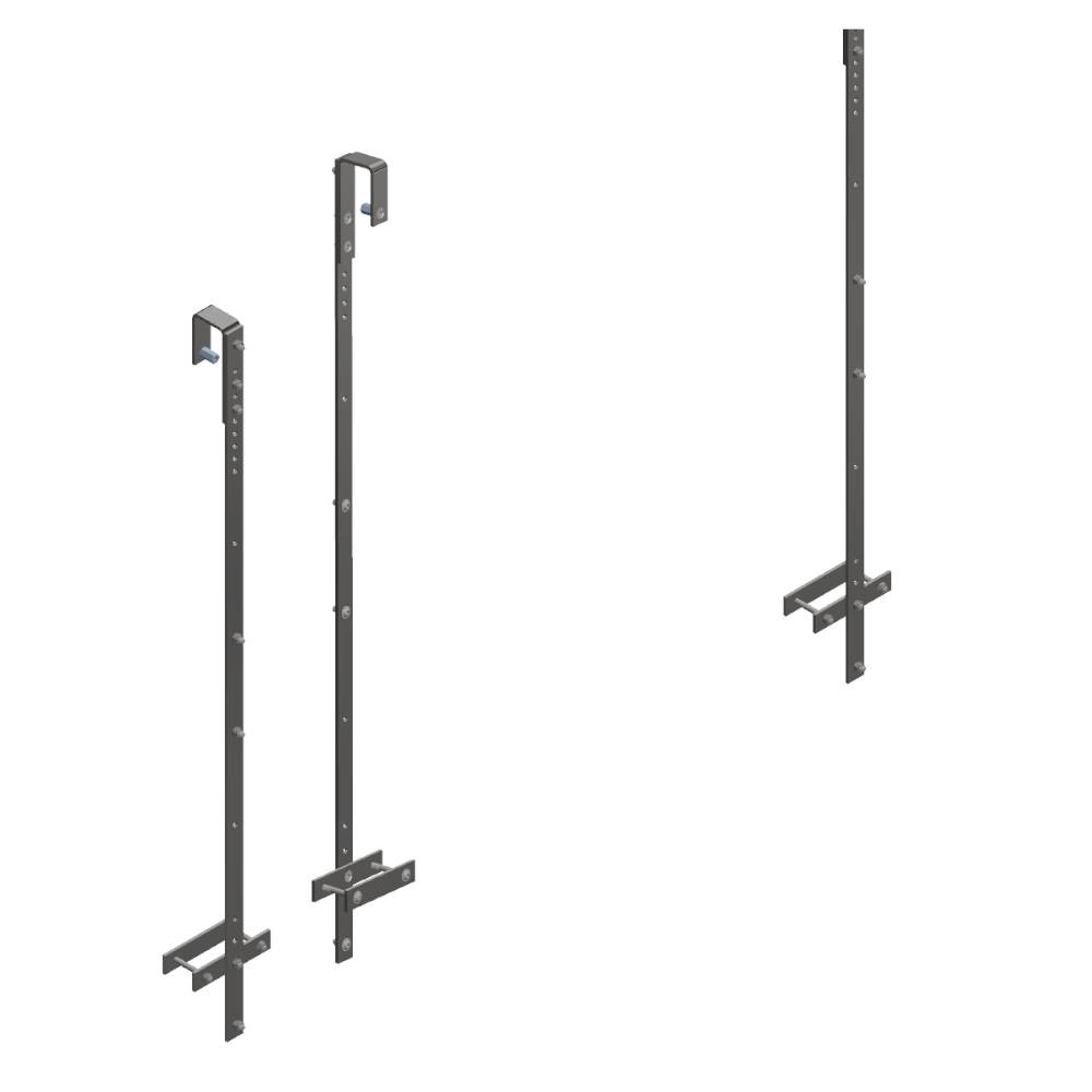 Staffa per balcone 90/100 mm iONTEC - set per 1 modulo