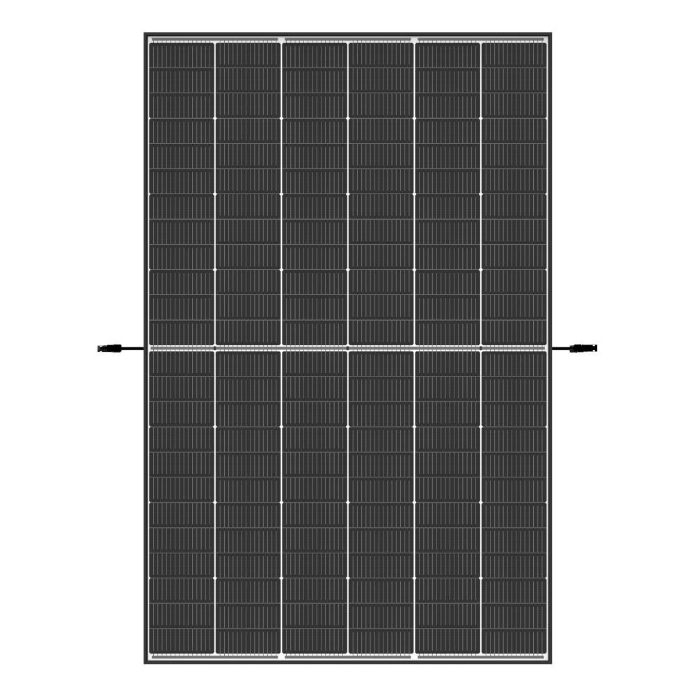 Photovoltaik Modul 445 W Vertex S+ Dual Glass N-Type Black Frame 30 mm Trina