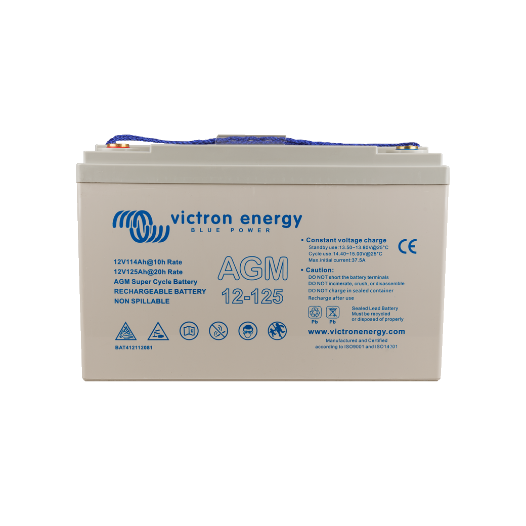 Batterie AGM Super Cycle M8 12 V/125 Ah Victron Energy