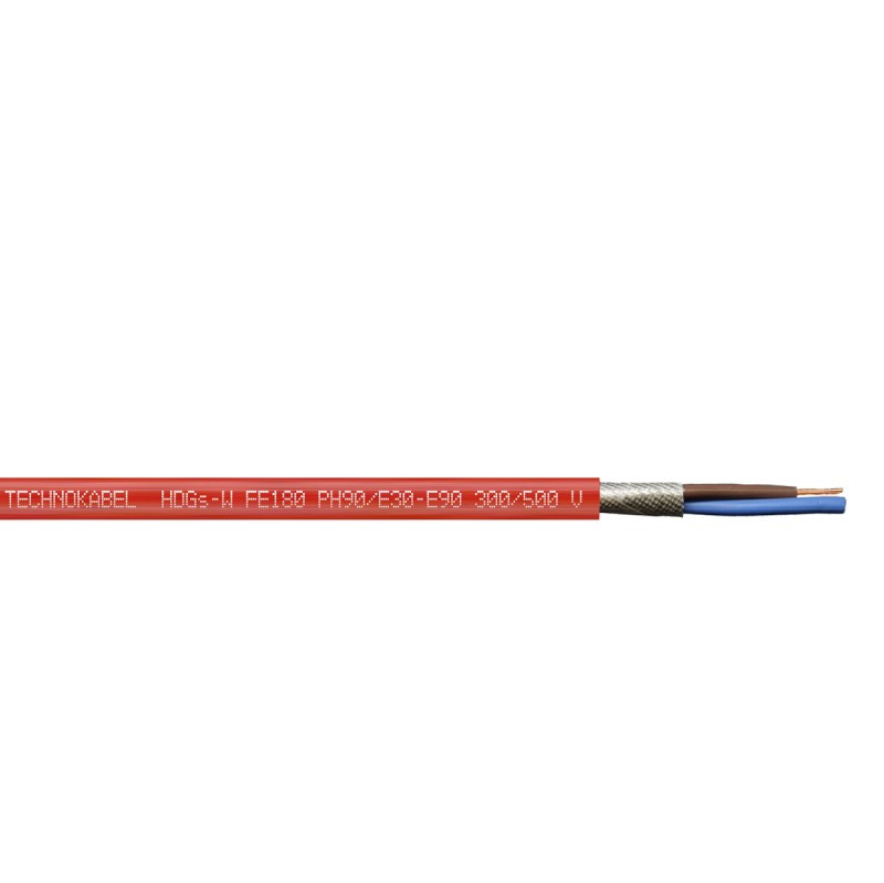 Kabel feuerfest halogenfrei 2x2