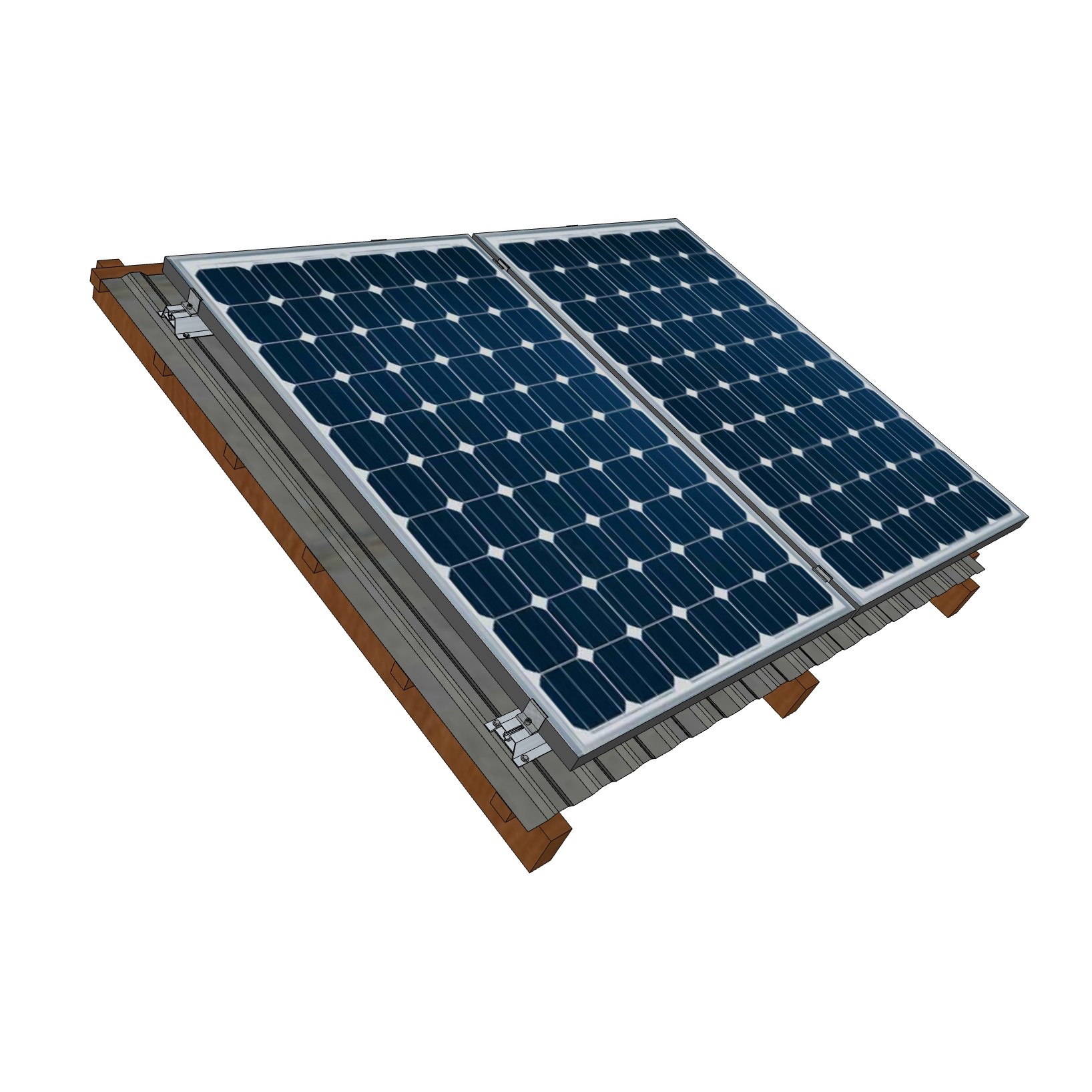 Trapezbrücke 420x40 mm + EPDM