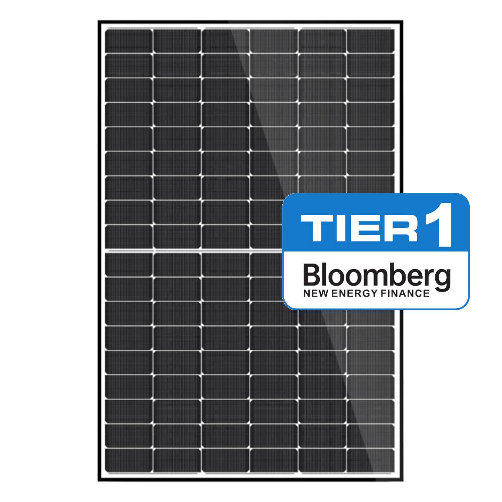 Photovoltaic module 450 W N-type Bifacial Black Frame Transparent 30 mm SunLink