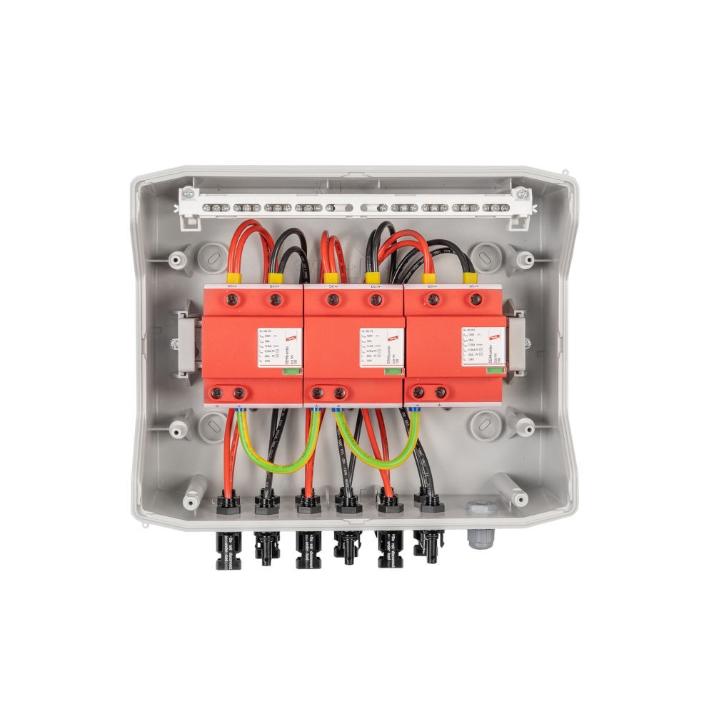 SOL-405 T1+T2 3/1 prefabricated DC Switchboard
