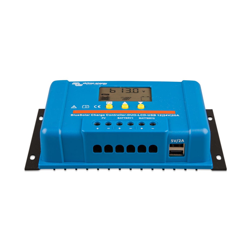 Laderegler Victron Energy BlueSolar PWM DUO 12/24 V - 20 A