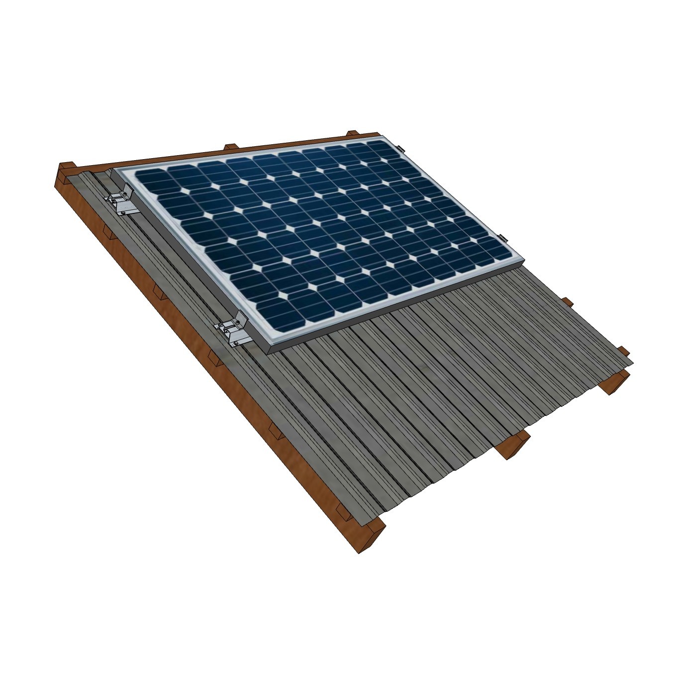 Trapezbrücke 420x70 mm + EPDM