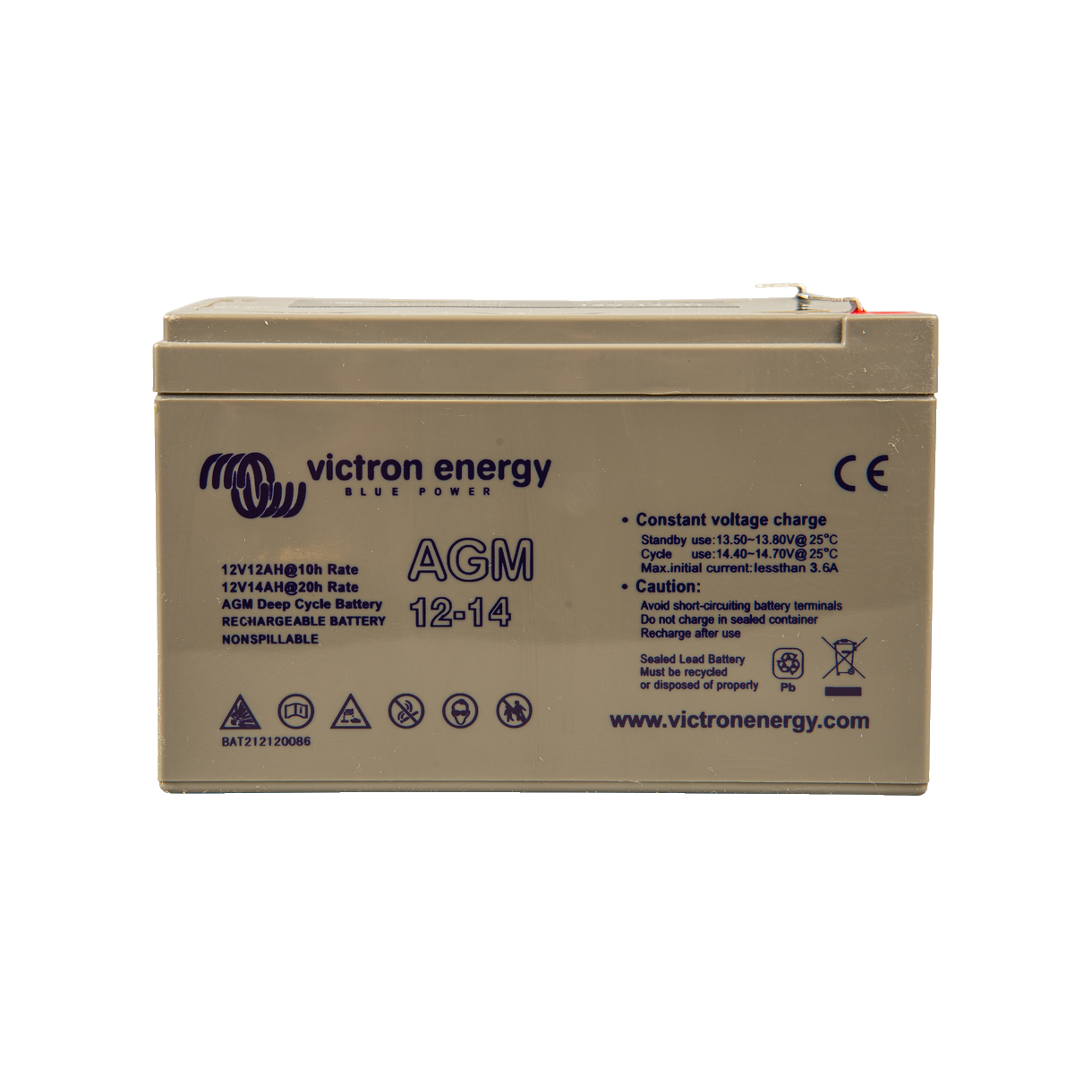 Batterie AGM Deep Cycle 12 V/14 Ah Victron Energy 