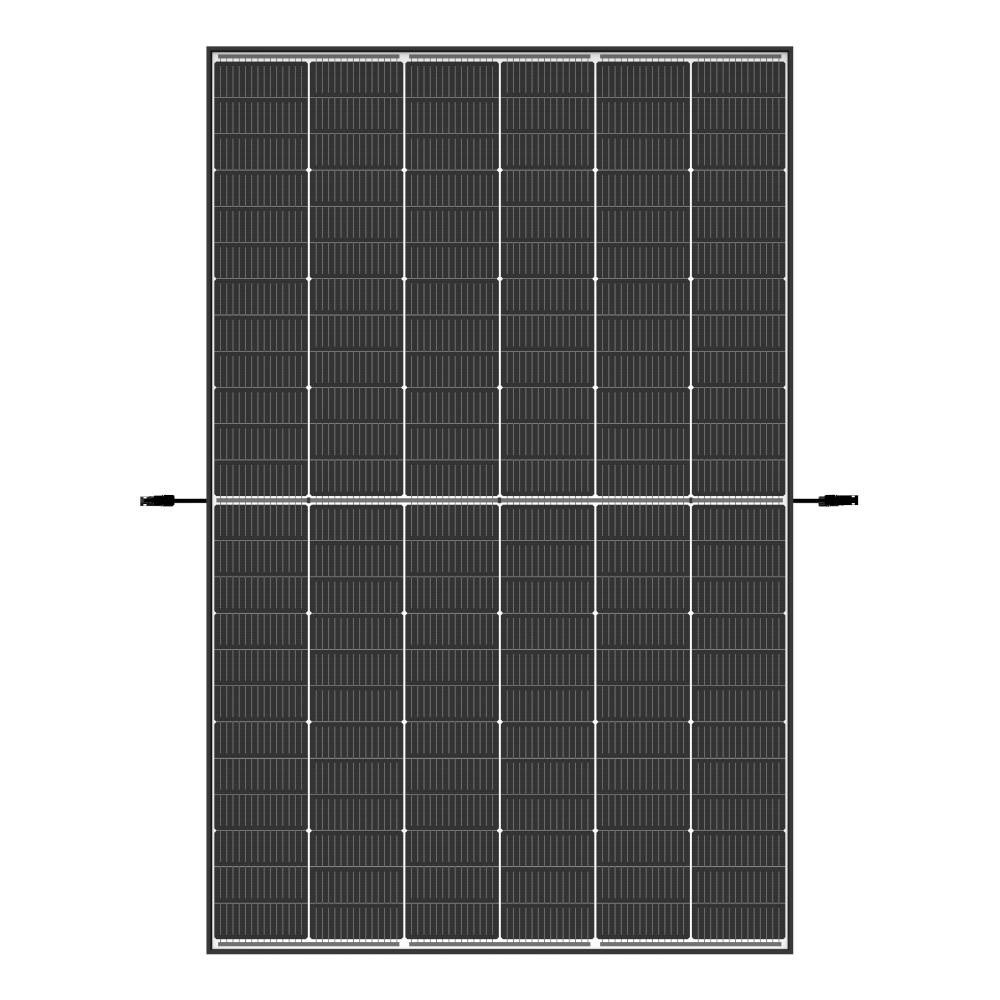 Photovoltaik Modul 455 W Vertex S+ Dual Glass N-Type Black Frame 30 mm Trina