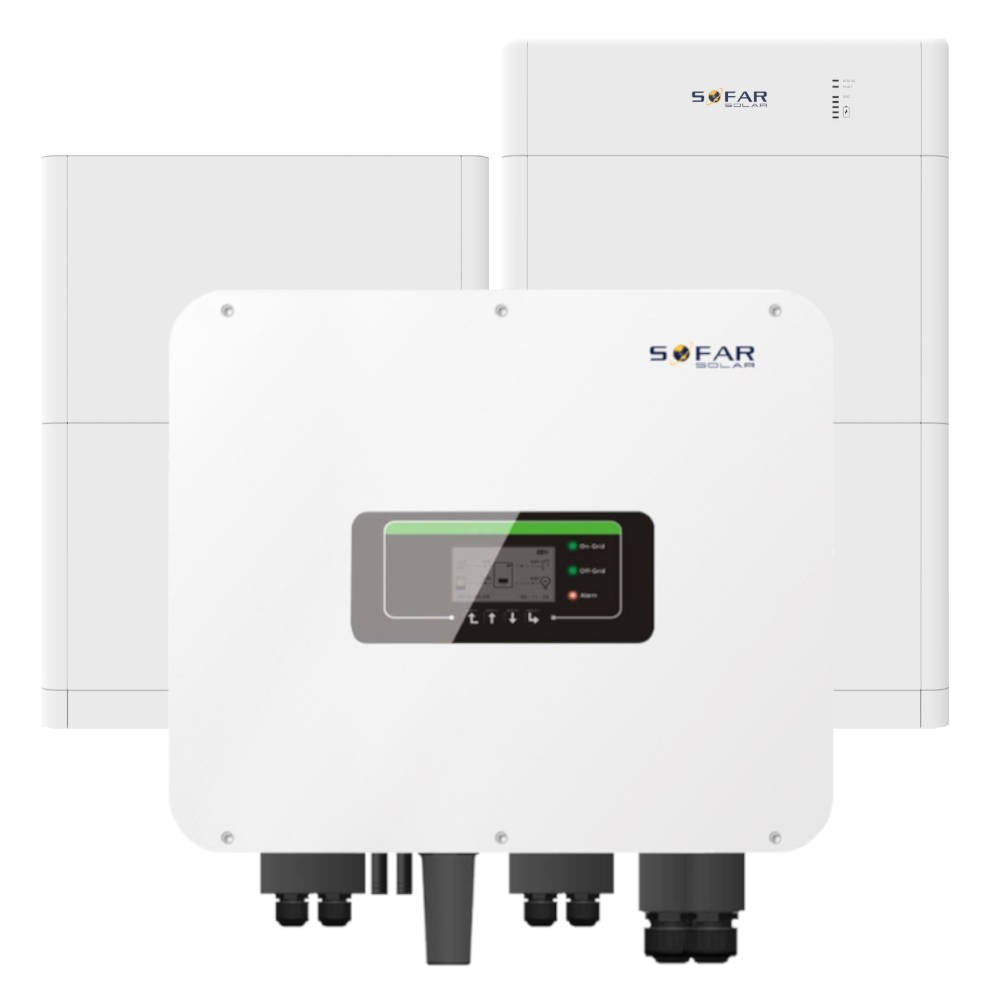 Energy storage set Sofar HYD 15kW + BTS 20kWh