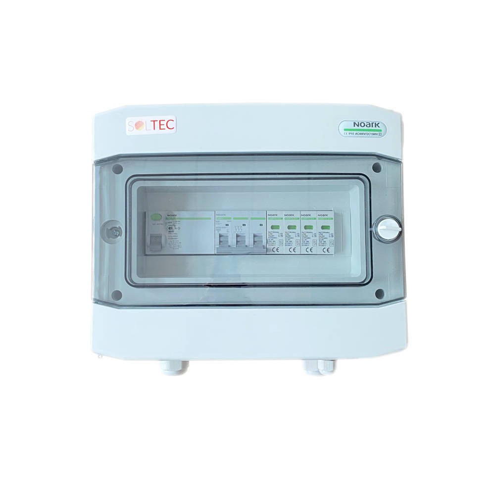 SOL-526 T1+T2 25 A prefabricated AC RCD 3F Consumer Units